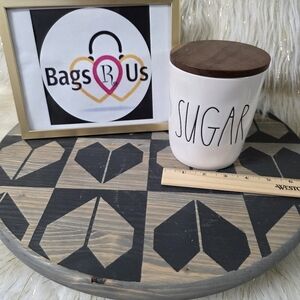 RAE DUNN ARTISAN COLLECTION CERAMIC SUGAR CANISTER BRAND NEW FAST SHIP